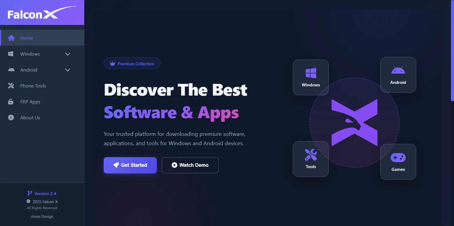 Falcon X - Advanced Software Solutions